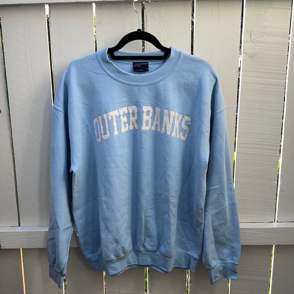Light Blue Outer Banks Crewneck